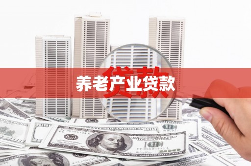眉县养老产业贷款