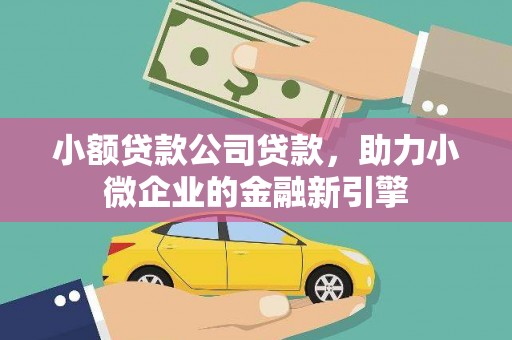 眉县小额贷款公司贷款，助力小微企业的金融新引擎
