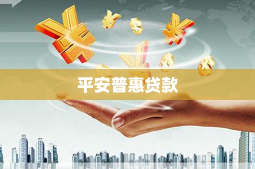 眉县平安普惠贷款