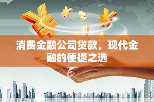 眉县消费金融公司贷款，现代金融的便捷之选